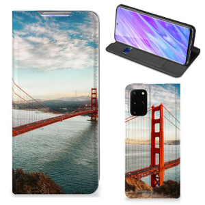 Samsung Galaxy S20 Plus Book Cover Golden Gate Bridge