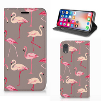 Apple iPhone Xr Hoesje maken Flamingo - thumbnail