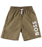 Hugo Boss Logo Zwembroek Kids Donkergroen - Maat 9/10 jaar - Kleur: Donkergroen | Soccerfanshop