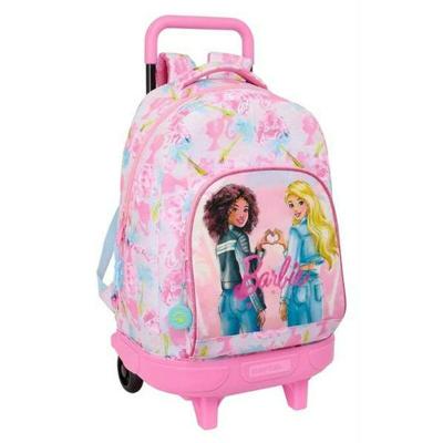 Schoolrugzak Barbie Painterly Roze Hemelsblauw 33 x 45 x 22 cm