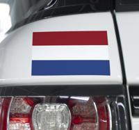 Nederlandse vlag autosticker