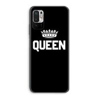 Queen zwart: Xiaomi Redmi Note 10 5G Transparant Hoesje