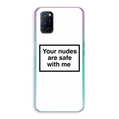 Safe with me: Oppo A72 Transparant Hoesje