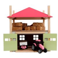 Hooiberg met berging 1:32 van Kidsglobe - thumbnail