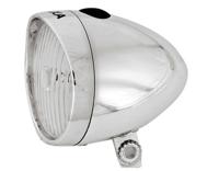 Koplamp Axa Classic op batterijen - zilver (op kaart)