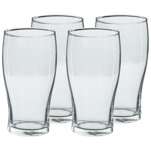 Secret de Gourmet Bierglazen groot - 20x stuks - transparant - 570 ml - 16 cm