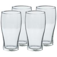 Secret de Gourmet Bierglazen groot - 20x stuks - transparant - 570 ml - 16 cm