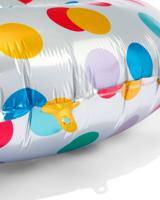 HEMA Folieballon Met Confetti XL Cijfer 2 - thumbnail