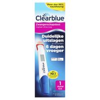 Clearblue Zwangerschapstest digitaal ultravroeg (10 mIU/ml) (1 st)