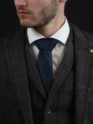 Classic Stropdas | Blauw | Elegante Stropdas Voor Mannen | Peaky Blinders