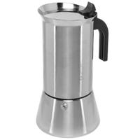 Italiaanse Koffiepot Bialetti NEW VENUS Zilverkleurig Hout Roestvrij staal