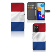 Xiaomi Redmi Note 11/11S Bookstyle Case Nederlandse Vlag - thumbnail