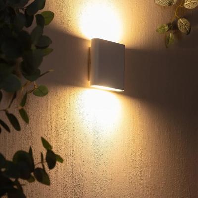 Wandlamp wit &apos;Chris&apos; badkamerlamp 12W LED Up-Down wandlamp 3000K