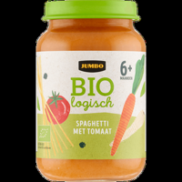 Jumbo Biologisch Babyvoeding Spaghetti met Tomaat 6+ Maanden 250 g