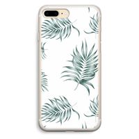 Simple leaves: iPhone 7 Plus Transparant Hoesje