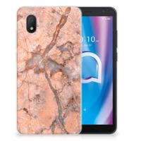 Alcatel 1B (2020) | TPU | Siliconen hoesje | Marmer Oranje