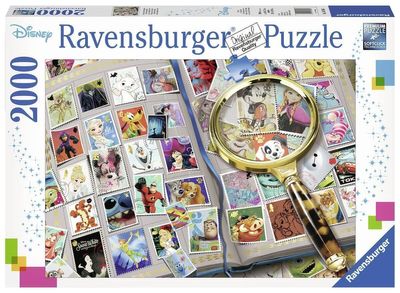 Ravensburger puzzel 2000 stukjes Mijn mooiste postzegels