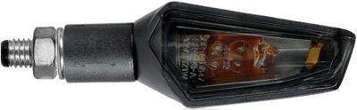 CHAFT Sword, Knipperlichten voor de motorfiets, Zwart met fumé lens (per paar)