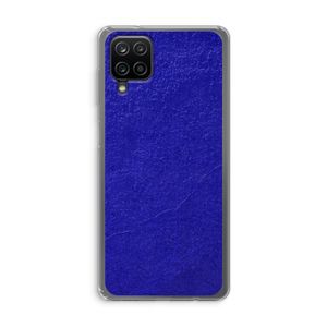 Majorelle Blue: Samsung Galaxy A12 Transparant Hoesje