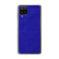 Majorelle Blue: Samsung Galaxy A12 Transparant Hoesje