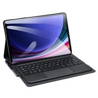 Samsung Galaxy Tab S9+ Dux Ducis Bluetooth Toetsenbord Hoes - Zwart - thumbnail