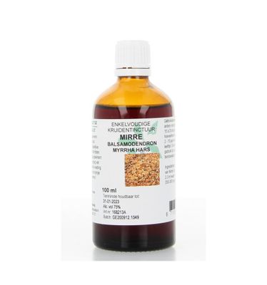 Balsamodendron myrrha gum/mirre tinctuur Balsamodendron myrrha gum/mirre tinctuur