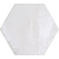 Wandtegel Carmen hexa white 13x15 cm Wandtegel Carmen hexa white 13x15 cm