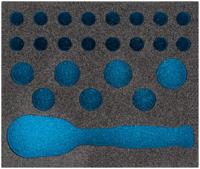 HAZET 2-componenten zachschuiminleg 163-431L · L x B: 95 mm x 80 mm