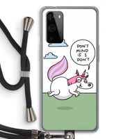 Unicorn: OnePlus 9 Pro Transparant Hoesje met koord Unicorn: OnePlus 9 Pro Transparant Hoesje met koord