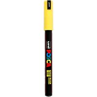 Uni-Posca Posca marker, afm pc-1mr, lijndikte 0,7 mm, extra-fijn, geel, 1 stuk
