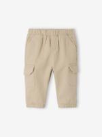 Babybroek in keperstof koffie