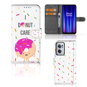 OnePlus Nord CE 2 Book Cover Donut Roze