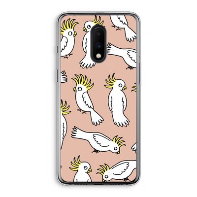 Papegaai: OnePlus 7 Transparant Hoesje