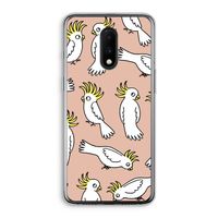 Papegaai: OnePlus 7 Transparant Hoesje