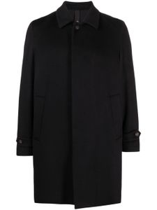 Hevo manteau à simple boutonnage - Noir