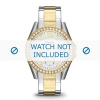 Horlogeband Fossil ES3204 / 25xxxx Staal Bi-Color 18mm