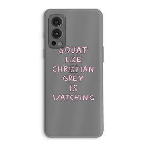 Christian Grey: OnePlus Nord 2 5G Transparant Hoesje