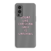 Christian Grey: OnePlus Nord 2 5G Transparant Hoesje