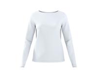 esmara Dames longsleeve (Wit, L (44/46))