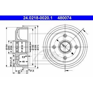 Ate Remtrommel 24.0218-0020.1