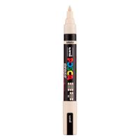 Uni Posca brushmarker pc5br beige - brushpunt 1-4 mm