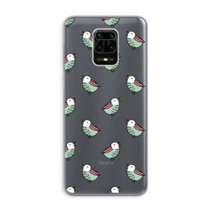 Vogeltjes: Xiaomi Redmi Note 9 Pro Transparant Hoesje