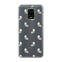 Vogeltjes: Xiaomi Redmi Note 9 Pro Transparant Hoesje