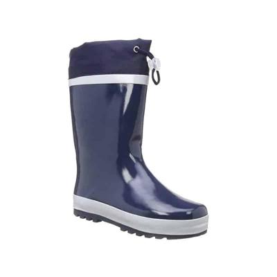 Playshoes regenlaarzen Streep Marine Wit-34-35