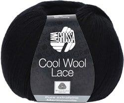 Lana Grossa Cool Wool Lace 024 Black