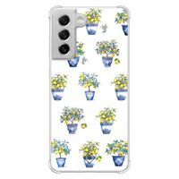 Samsung Galaxy S21 FE shockproof hoesje - Lemon trees Samsung Galaxy S21 FE shockproof hoesje - Lemon trees