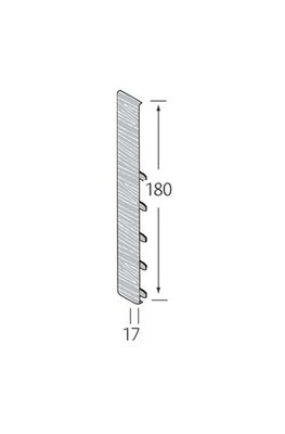 Stootvoegverbinding 180mm (voor potdeksel) - Eurotexx
