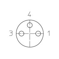 Lutronic 1015 Sensor/actuator connector, geassembleerd M8 Aantal polen (sensoren): 3 Koppeling, recht 5.00 m 1 stuk(s)