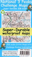 Wandelkaart National 3 Peaks Challenge Map | Discovery Walking Guides