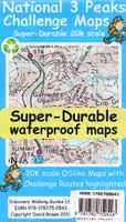 Wandelkaart National 3 Peaks Challenge Map | Discovery Walking Guides - thumbnail